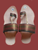 Picture of Step into Tradition with Women's Beautiful Paithani Chappal - Elevate Your Style with a Touch of Elegance